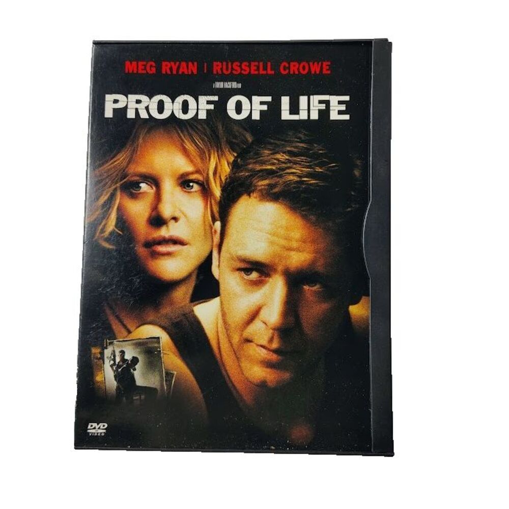 Proof of Life DVD 2000 Movie Meg Ryan Russell Crowe R Thriller Drama